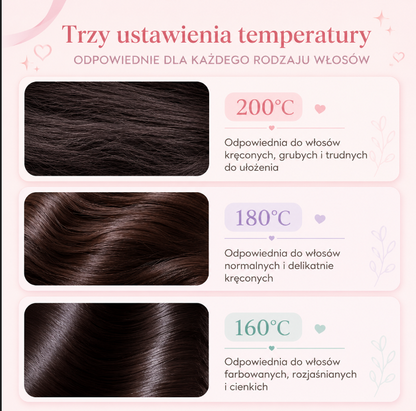 GlamStyler™ - Bezprzewodowa Mini Prostownica